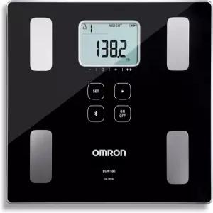 OMRON 체성분 모니터 및 체중계 - 근육량 감소/증가 체중 내장 지방 BMI 추적 무제한 저장을 위해 Connect