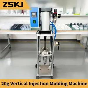 220V/110V 20g 미니 수직 사출 성형기 350    장난감 USB 플러그 ABS PVC 폴리머 플라스틱 사출 성형
