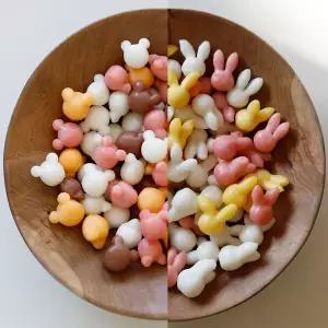 [쌀집아줌마] 통통토끼떡국떡 4팩 + 통통곰돌이떡국떡 4팩 (300g x 8팩)