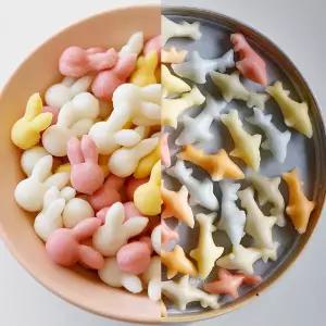[쌀집아줌마] 통통토끼떡국떡 4팩 + 통통상어가족떡국떡 4팩 (총 300g x 8팩)