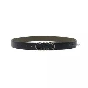페라가모 MUST IT_ SS25 남성 클래식 벨트 67 A254 NERO NEW OLIVE 0780266