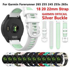 Garmin Forerunner 745 645 265 255 245 Smartwatch 밴드 Venu 2 SQ vivoactive 4s 4 3 용 18 20 22mm 교체