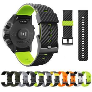 ANBEST Suunto 스트랩 손목 밴드 9 Baro Spartan GPS 소프트 실리콘 스포츠 시계 교체