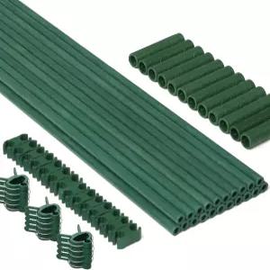 MAXPACE 62pcs 정원 크 키트 토마토 채소 실내 및 실외 원예 용품을 DIY 4피트 5피트 6피트 7피트 유리