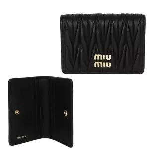 미우미우 MUST IT_ 5MC103 AFPP F0002 마테라쎄 카드지갑