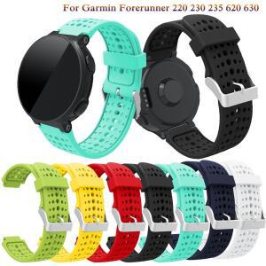 Garmin Forerunner 용 패션 실리콘 손목 밴드 포어러너 피트니스 트래커 스마트 시계 스트랩 220 230 235 6