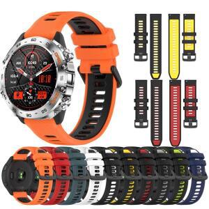 LIGE K52 용 스포츠 실리콘 스트랩 QX 7 Accessorie 1.39 스마트 시계  22mm  손목 밴드