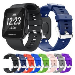 Garmin Forerunner 35 용 실리콘 손목 스트랩 팔찌 스마트 시계 밴드 교체