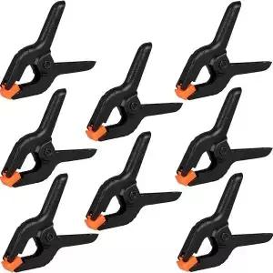 2/5Pcs 플라스틱 스프링 클램프 클립 배경 공예 스탠드에 대 한 헤비 듀티 목공 사진 2/3/4inch