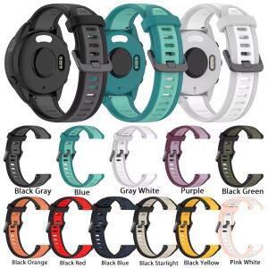 Garmin Forerunner 실리콘 스트랩 165 55 265 965 액티브 5 Vivomove 트렌드 편안한 손목 밴드 Venu 3/2 Co