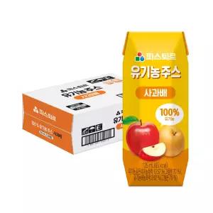 파스퇴르 음료 사과배, 125ml, 24개