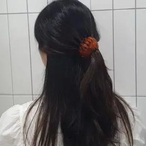 [HYDIG0JK_66]만두핀 데일리 똥머리집게핀 오렌지 (50241216)
