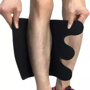희쿠이 종아리 보호대 부종 등산 훈련 조절 가능한 지지대용 신 스플린트 압박 슬리브 1쌍 남녀용 브레이스