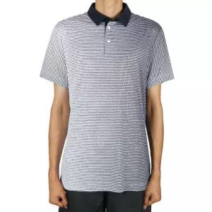 제이린드버그 25FW 남성 마빈 스트라이프 피케티 화이트 GMJT13339 0000