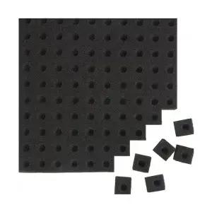 100Pcs/시트 수경 식물 스폰지 정원 재배 묘목 무 토양 배양 심기 도구 야채 보육 냄비 트레이