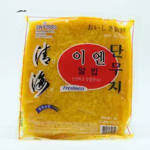 (튼튼)알밥 이엔 단무지 1kg 절임무 주먹용 반찬 용단무지 잘게썬 주먹