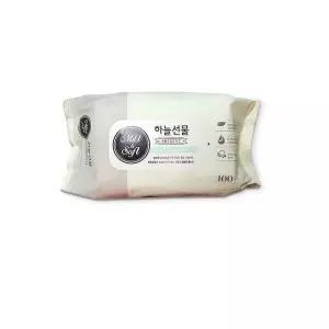 하늘선물 물티슈 (100매 리필형) 아기물티슈 LDN76oMr