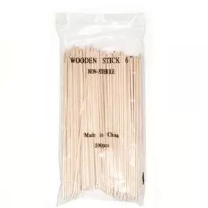 목면봉 긴면봉 우드스틱 싱글팁 15cm 병원 200개x10팩 SSK56TCu