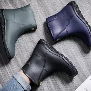 안전화 남성장화 레인부츠 캠핑 워커 아웃도어신발 작업화 레인 안전화 남자방한화