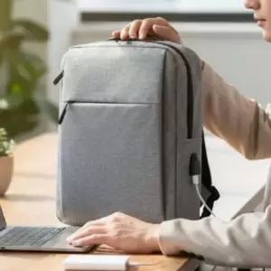백팩 스퀘어 노트북 노트북 출퇴근 수납 데일리 남녀공용 스퀘어 가방 캔버스백 여성백팩