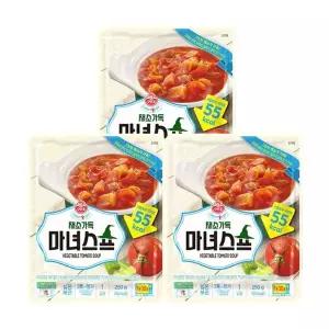 [오뚜기] LIGHT JOY 채소가득 마녀스프 250g 3개[35996806]