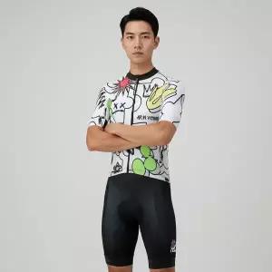 [NS홈쇼핑]MCN 카툰 반팔져지+4부빕 여름 자전거의류 세트[35997390]