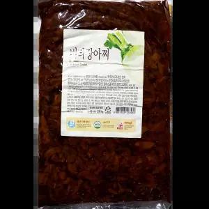 비타 무짱아찌절임 4KX4 식당용 무초 매운맛 식당용포장 업소용상품 업소전