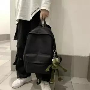 백팩 남여공용 여성 가방 블랙 커플 학생 크로스백 캐주얼 스탠다드 여성백팩 여자백팩
