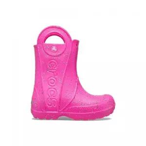 CROCS KIDS 키즈 핸들 잇 글리터 레인부츠 PCR 24SKBT210391 454448