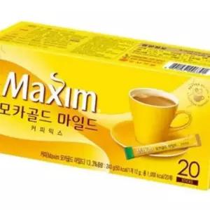 커피 믹스 믹스 커피 부드러운 인스턴트 소포장 봉지 집들이선물 개별포장 온수용 사무실 사무용 카페인