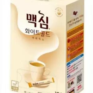 사무실 맥심 화이트 골드 자일로스 맥심 커피 믹스 100개입 스틱형