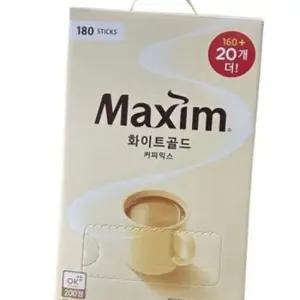 부드러운 맥심 화이트 골드 인스턴트 맥심 커피 믹스 데일리 스틱형