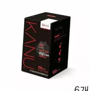 TBZ 카누 미니 콜롬비아 마일드로스트 아메리카노 100T X 6개 카페 인스턴트커피 탕비실음료