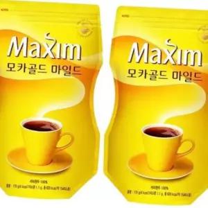 맥심 모카골드 마일드 커피 리필 170g x 2개