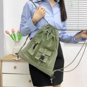 백팩 메쉬포켓 등산 가방 트레킹 배낭 여성백팩 여자백팩 고등학생책가방 미니백팩
