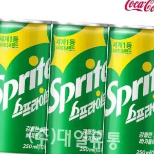 탄산음료 스프라이트 250ml X 30개