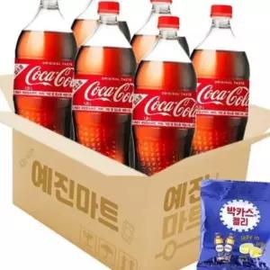 예진마트 코카콜라 업소용 1.25L x 6PET+박카스젤리1봉