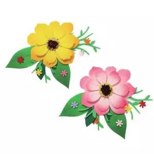 감사 펠트 코사지2종SET 생일 환경꾸미기 펠트지 펠트소품