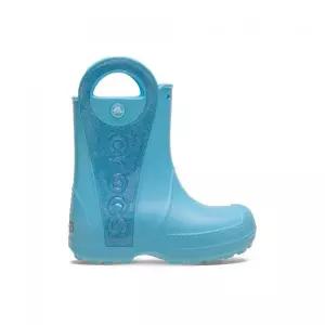 CROCS KIDS 유아 핸들잇 레인 부츠 글리터 미스트 TG 25SKBT211273 454491