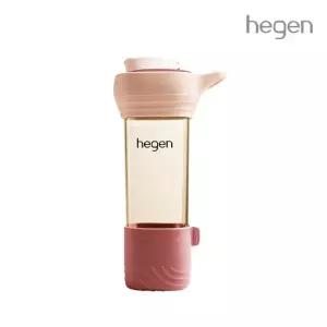 헤겐 450ml 라이프스타일 보틀 PPSU 슬레이트 핑크 로제트