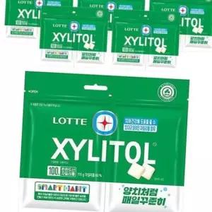 롯데 자일리톨 껌 오리지날 115g 리필x6개