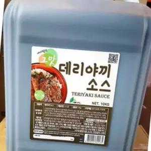 순한 데리야끼 소스 업소용 데리야끼 양념 대용량 치킨 덮밥 요리