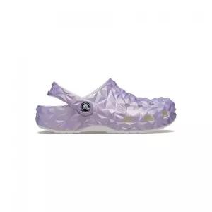 CROCS KIDS 키즈 클래식 이리데슨트 지오메트릭 클로그 WT 24SKCL209693 454572