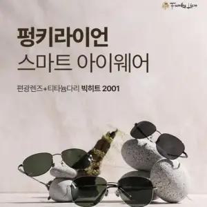 티타늄 빅히트2001 편광렌즈+티타늄다리 펑키라이언 선글라스