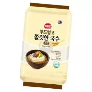 WL 해표 부드럽고 쫄깃한 국수 소면 3kg X 4개