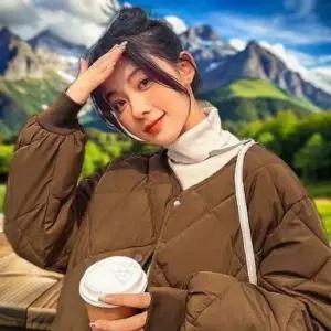abdizieren 여성 누빔 자켓