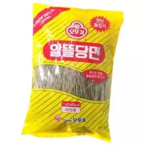 오뚜기 알뜰당면 1kg 한식당면 갈비탕사리 잡채당면 사리당면 찰당면 전골사리 쫄깃한옛날당면
