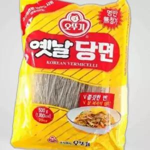 오뚜기 옛날당면500g X 20개 넓적당면 잡채 1박스 중국당면