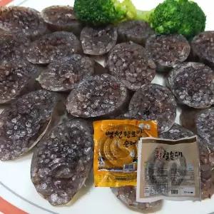 호호 찰순대 500g 냉동 매콤한 맛