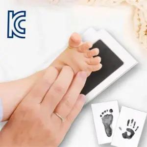 셀프 아기 발 도장 키트 12x7.5cm 신생아 아기 손발 조형물